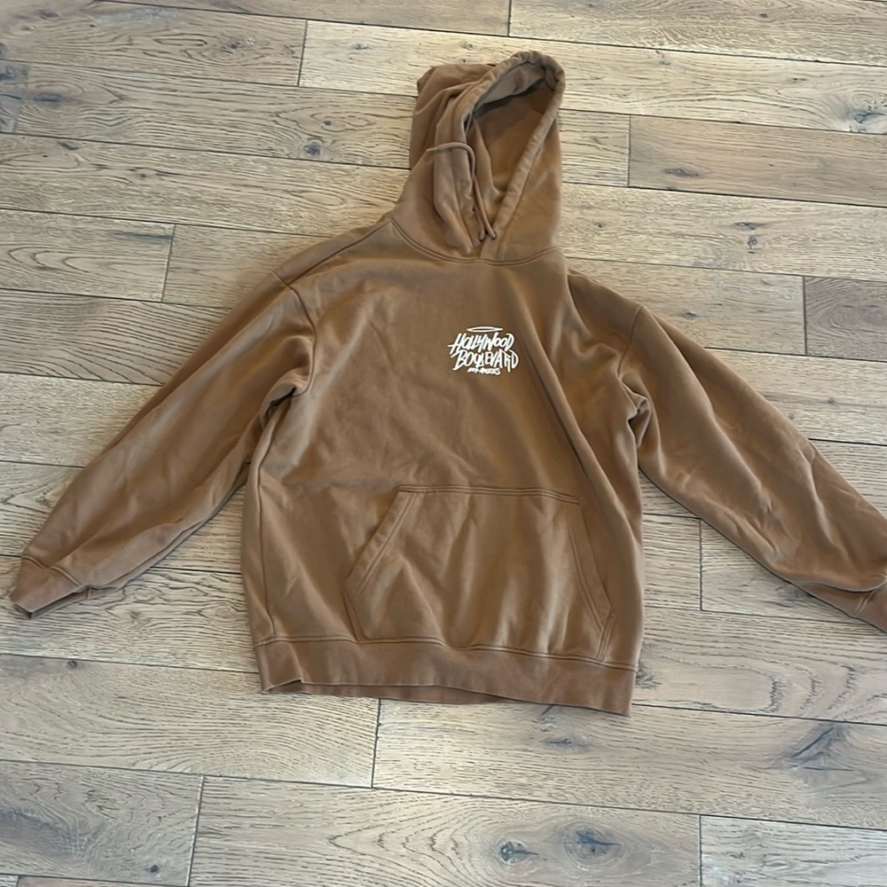 H&M Hollywood Boulevard oversized Hoodie: Size Medium